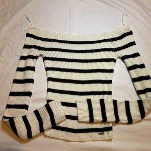 Hollister off the shoulder sweater